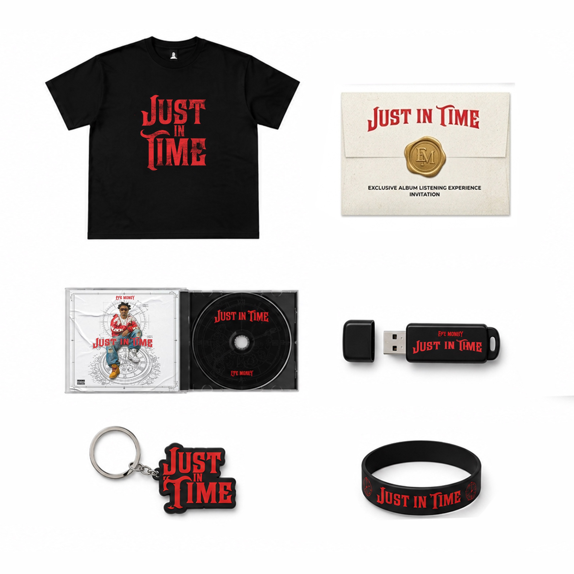 JUST IN TIME ALBUM BUNDLE (LIMITED EDITION)